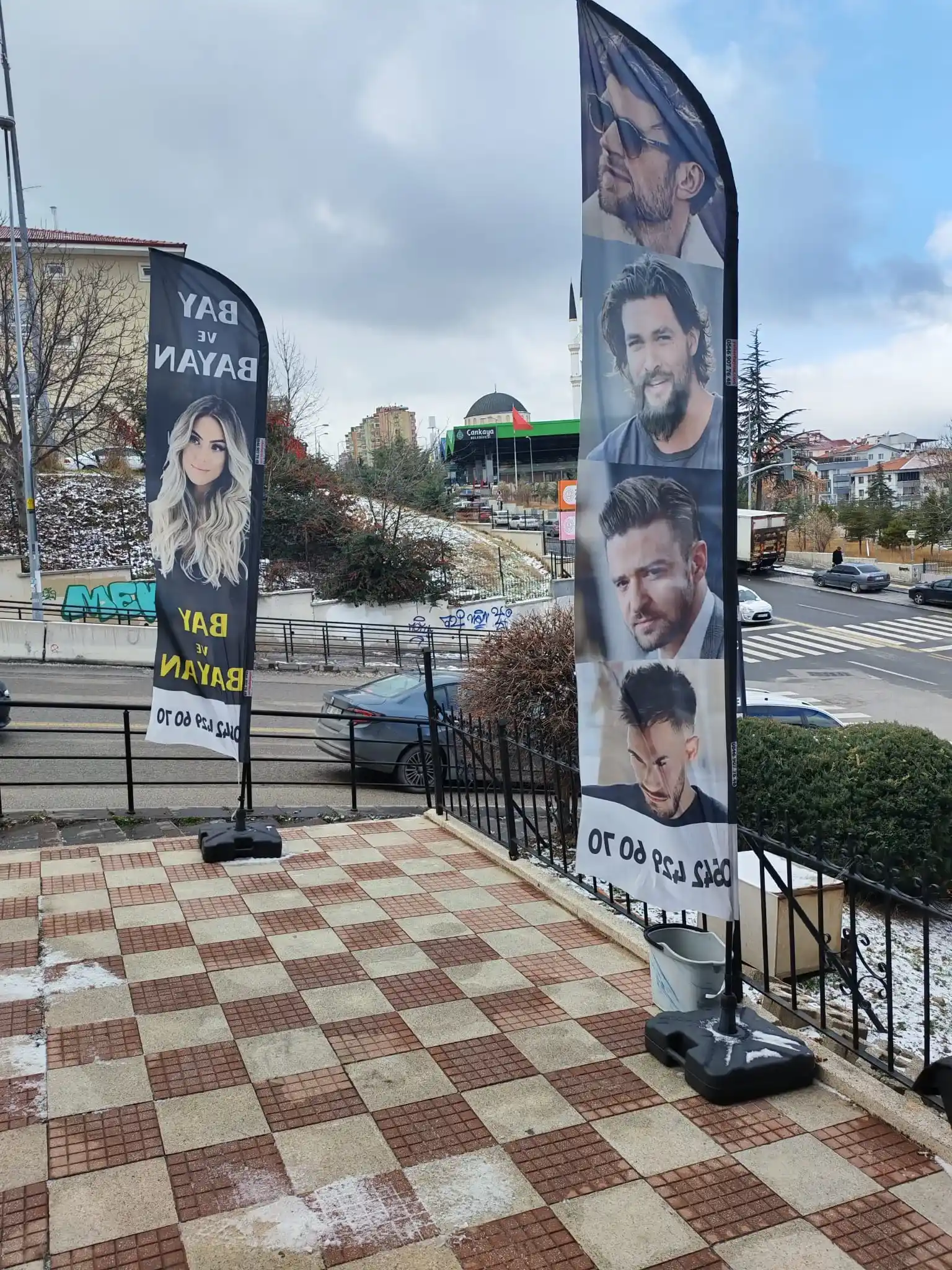 Erkek Kuaförü Olta Bayrağı-26