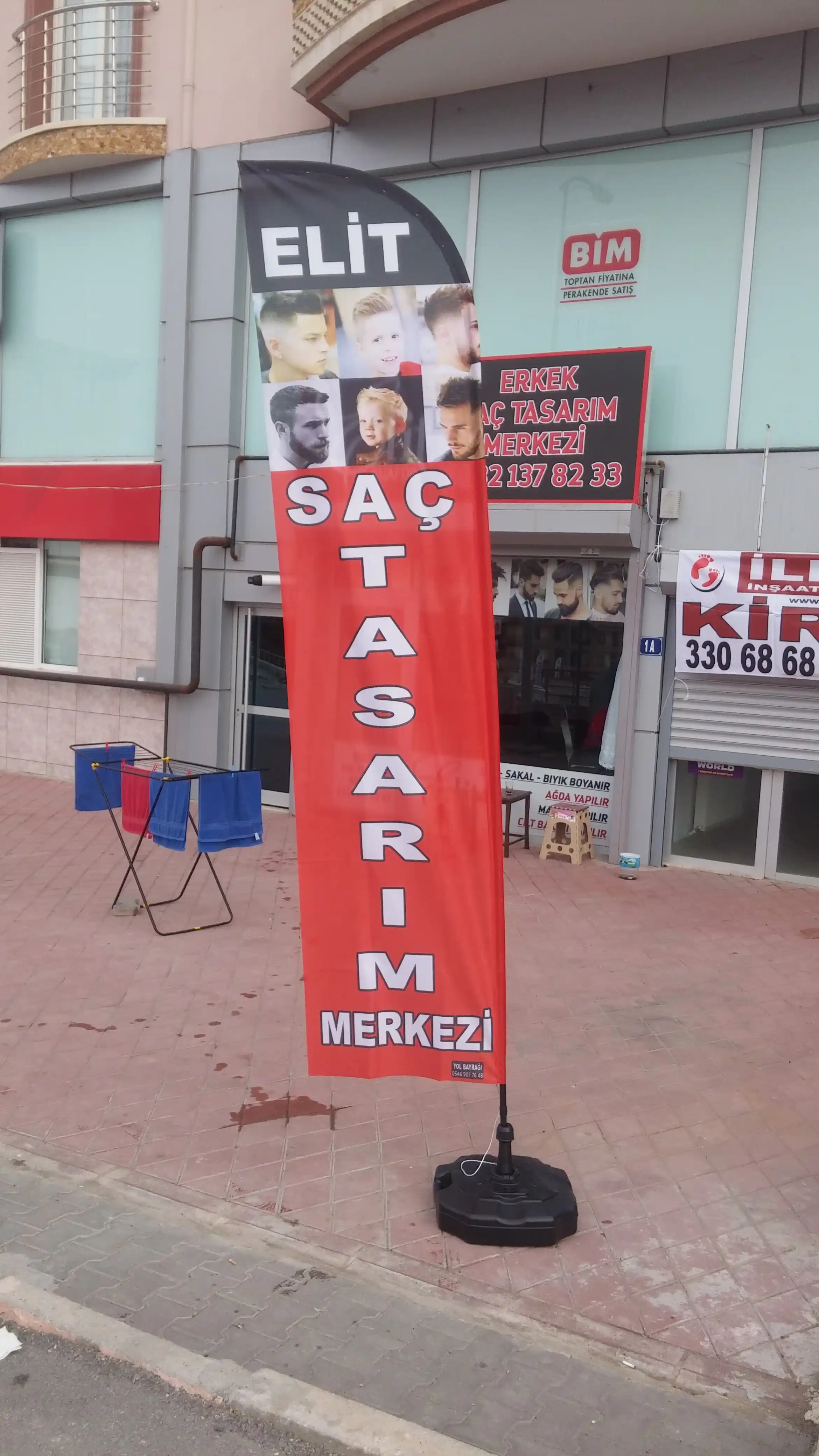 Erkek Kuaförü Olta Bayrağı-3